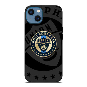 PHILADELPHIA UNION MLS BLACK iPhone 14 Case Cover