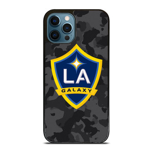 LA GALAXY MLS BLACK CAMO iPhone 12 Pro Max Case Cover