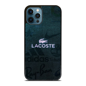 LACOSTE ADIDAS NIKE LOGO iPhone 12 Pro Max Case Cover