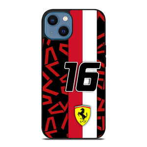 SCUDERIA FERRARI CHARLES LECLERC F1 FORMULA ONE iPhone 14 Case Cover SCUDERIA FERRARI CHARLES LECLERC F1 FORMULA ONE iPhone 14 Case Cover