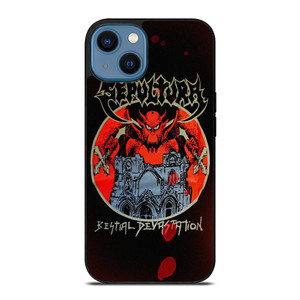SEPULTURA BESTIAL DEVASTATION iPhone 14 Case Cover SEPULTURA BESTIAL DEVASTATION iPhone 14 Case Cover
