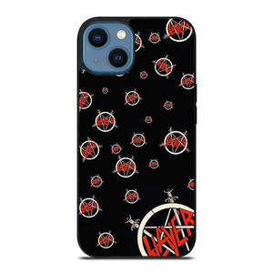SLAYER ROCK BAND PATTERN iPhone 14 Case Cover