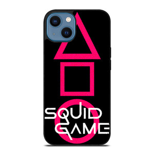 SQUID GAME LOGO NETFLIX iPhone 14 Case Cover SQUID GAME LOGO NETFLIX iPhone 14 Case Cover