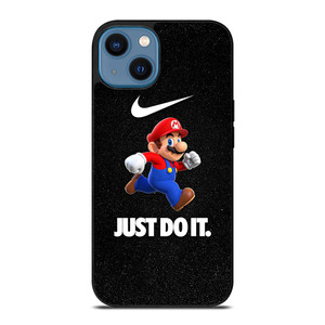 SUPER MARIO BROSS X NIKE JUST DO IT iPhone 14 Case Cover SUPER MARIO BROSS X NIKE JUST DO IT iPhone 14 Case Cover
