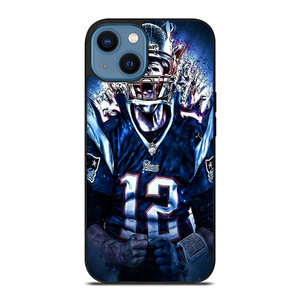 TOM BRADY NEW ENGLAND PATRIOTS NFL iPhone 14 Case Cover