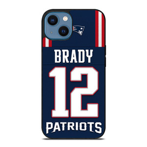 TOM BRADY NEW ENGLAND PATRIOTS NFL JERSEY iPhone 14 Case Cover TOM BRADY NEW ENGLAND PATRIOTS NFL JERSEY iPhone 14 Case Cover