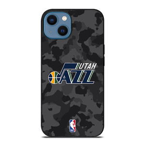 UTAH JAZZ BLACK CAMO iPhone 14 Case Cover