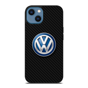 VOLKSWAGEN MOTOR CARBON FIBER iPhone 14 Case Cover