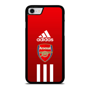 ARSENAL FC ADIDAS STRIPES iPhone SE 2022 Case Cover