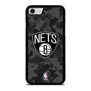 BROOKLYN NETS BLACK CAMO iPhone SE 2022 Case Cover