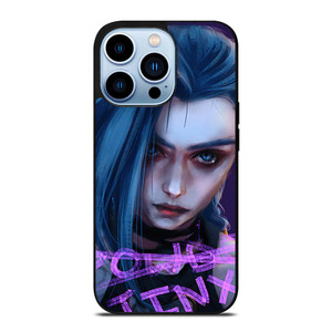 JINX ARCANE LEAGUE OF LEGENDS iPhone 13 Pro Max Case Cover JINX ARCANE LEAGUE OF LEGENDS iPhone 13 Pro Max Case Cover