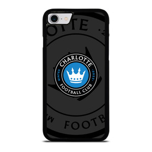 CHARLOTTE FC MLS BLACK iPhone SE 2022 Case Cover