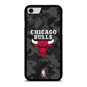 CHICAGO BULLS BLACK CAMO iPhone SE 2022 Case Cover CHICAGO BULLS BLACK CAMO iPhone SE 2022 Case Cover