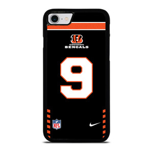CINCINNATI BENGALS JOE BURROW 9 NFL NIKE iPhone SE 2022 Case Cover