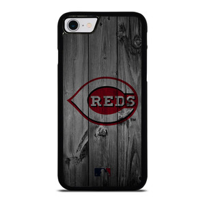 CINCINNATI REDS BASEBALL MLB WOOD LOGO iPhone SE 2022 Case Cover CINCINNATI REDS BASEBALL MLB WOOD LOGO iPhone SE 2022 Case Cover