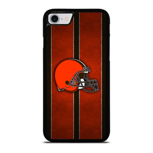 CLEVELAND BROWNS NFL METAL STRIPE iPhone SE 2022 Case Cover