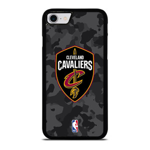 CLEVELAND CAVALIERS BLACK CAMO iPhone SE 2022 Case Cover CLEVELAND CAVALIERS BLACK CAMO iPhone SE 2022 Case Cover