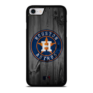 HOUSTON ASTROS BASEBALL MLB WOOD LOGO iPhone SE 2022 Case Cover