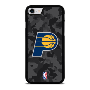 INDIANA PACERS BLACK CAMO iPhone SE 2022 Case Cover INDIANA PACERS BLACK CAMO iPhone SE 2022 Case Cover