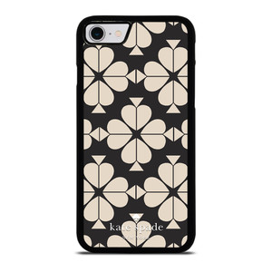 KATE SPADE JACQUARD CREAM iPhone SE 2022 Case Cover