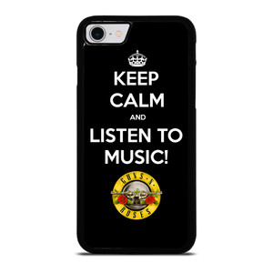 KEEP CALM AND LISTEN GUNS N ROSES iPhone SE 2022 Case Cover KEEP CALM AND LISTEN GUNS N ROSES iPhone SE 2022 Case Cover
