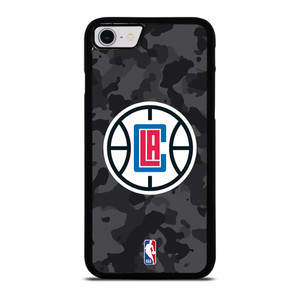 LOS ANGELES CLIPPERS BLACK CAMO iPhone SE 2022 Case Cover LOS ANGELES CLIPPERS BLACK CAMO iPhone SE 2022 Case Cover