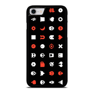 LOVE DEATH AND ROBOTS PATTERN iPhone SE 2022 Case Cover LOVE DEATH AND ROBOTS PATTERN iPhone SE 2022 Case Cover