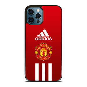 MANCHESTER UNITED FC ADIDAS STRIPES iPhone 12 Pro Max Case Cover