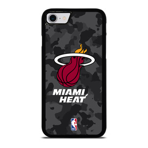 MIAMI HEAT BLACK CAMO iPhone SE 2022 Case Cover MIAMI HEAT BLACK CAMO iPhone SE 2022 Case Cover