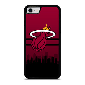 MIAMI HEATS NBA SKYLINE iPhone SE 2022 Case Cover MIAMI HEATS NBA SKYLINE iPhone SE 2022 Case Cover
