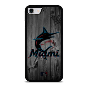 MIAMI MARLINS BASEBALL MLB WOOD LOGO iPhone SE 2022 Case Cover MIAMI MARLINS BASEBALL MLB WOOD LOGO iPhone SE 2022 Case Cover