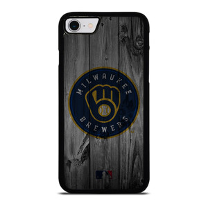MILWAUKEE BREWERS BASEBALL MLB WOOD LOGO iPhone SE 2022 Case Cover