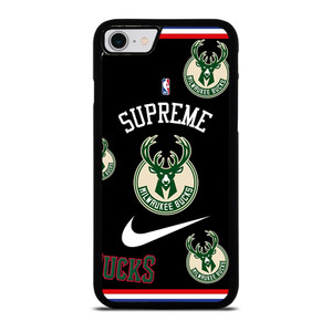 MILWAUKEE BUCKS NBA X SUPREME NIKE iPhone SE 2022 Case Cover MILWAUKEE BUCKS NBA X SUPREME NIKE iPhone SE 2022 Case Cover