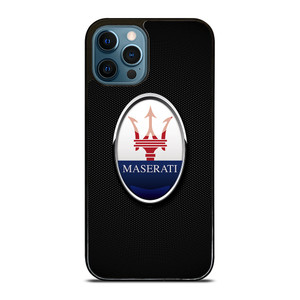 MASERATI CARBON FIBER iPhone 12 Pro Max Case Cover