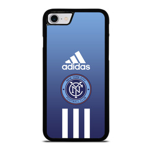 NEW YORK CITY FC ADIDAS STRIPES iPhone SE 2022 Case Cover NEW YORK CITY FC ADIDAS STRIPES iPhone SE 2022 Case Cover