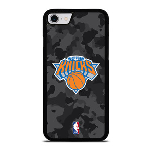 NEW YORK KNICKS BLACK CAMO iPhone SE 2022 Case Cover NEW YORK KNICKS BLACK CAMO iPhone SE 2022 Case Cover