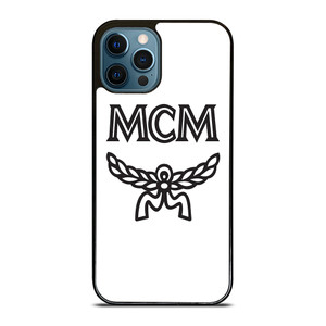 MCM WORLDWIDE WHITE iPhone 12 Pro Max Case Cover