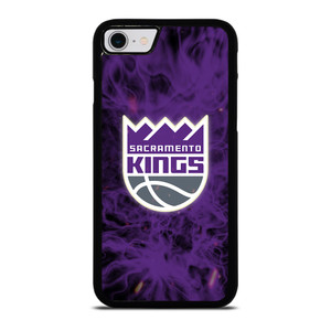 SACRAMENTO KINGS BASKETBALL NBA FIRE iPhone SE 2022 Case Cover