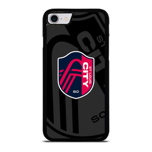SAINT LOUIS CITY MLS BLACK iPhone SE 2022 Case Cover SAINT LOUIS CITY MLS BLACK iPhone SE 2022 Case Cover