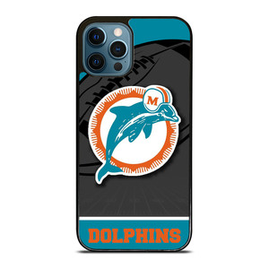 MIAMI DOLPHINS NFL TEAM iPhone 12 Pro Max Case Cover