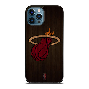 MIAMI HEAT BASKETBALL COURT NBA iPhone 12 Pro Max Case Cover