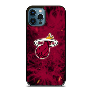 MIAMI HEAT BASKETBALL NBA FIRES iPhone 12 Pro Max Case Cover