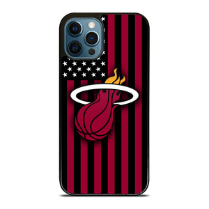 MIAMI HEATS NBA USA FLAG iPhone 12 Pro Max Case Cover