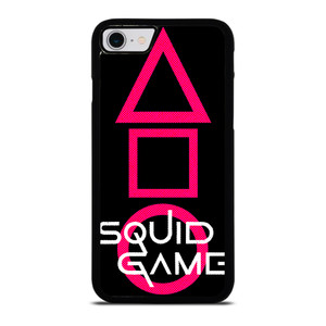 SQUID GAME LOGO NETFLIX iPhone SE 2022 Case Cover SQUID GAME LOGO NETFLIX iPhone SE 2022 Case Cover