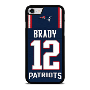 TOM BRADY NEW ENGLAND PATRIOTS NFL JERSEY iPhone SE 2022 Case Cover