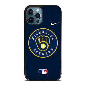 MILWAUKEE BREWERS MLB BASEBALL NIKE iPhone 12 Pro Max Case Cover MILWAUKEE BREWERS MLB BASEBALL NIKE iPhone 12 Pro Max Case Cover