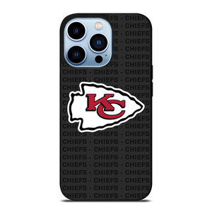 KANSAS CITY CHIEFS FOOTBALL TEXT iPhone 13 Pro Max Case Cover