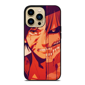 ATTACK ON TITAN EREN YEAGER ANIME iPhone 14 Pro Max Case Cover