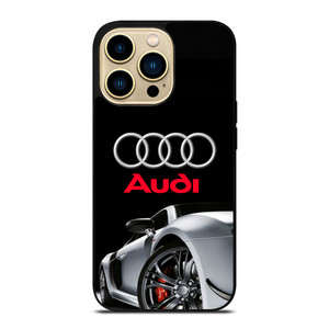 AUDI CAR LOGO 2 iPhone 14 Pro Max Case Cover