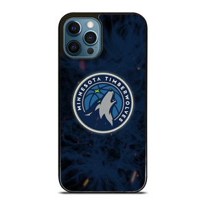 MINNESOTA TIMBERWOLVES BASKETBALL NBA FIRE iPhone 12 Pro Max Case Cover